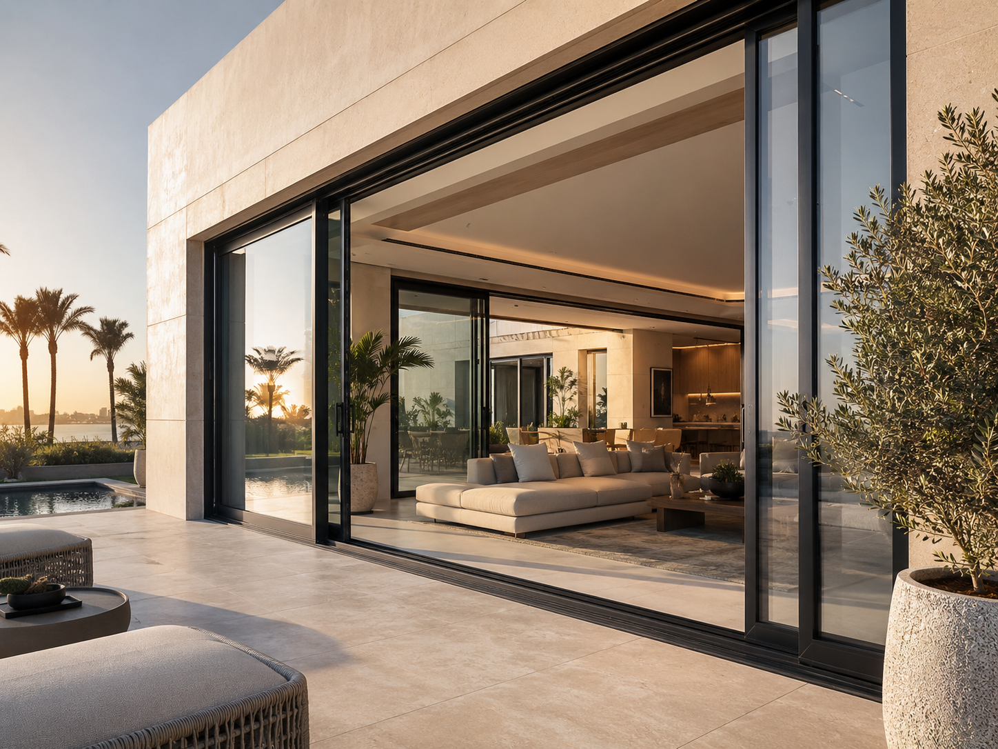 Large Opening Sliding Doors